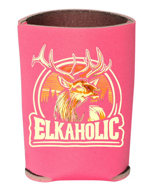 Elkaholic Foam Can Koosie