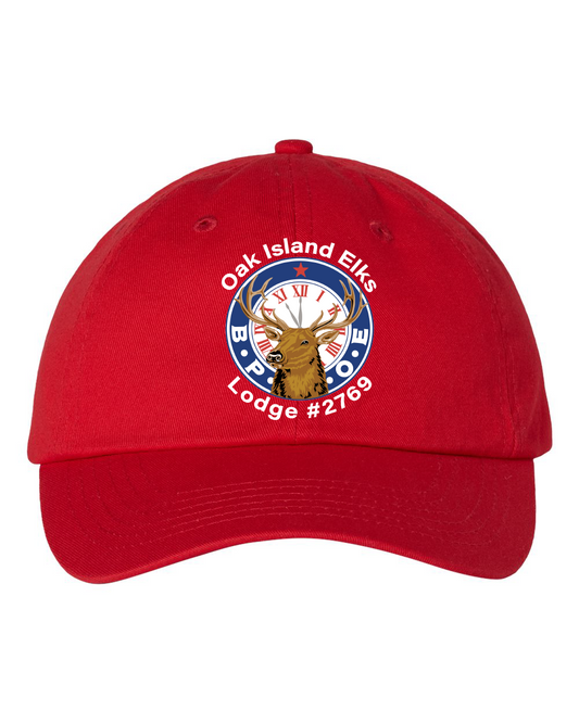 ELKS BPOE Bio-Washed Classic Dad Hat