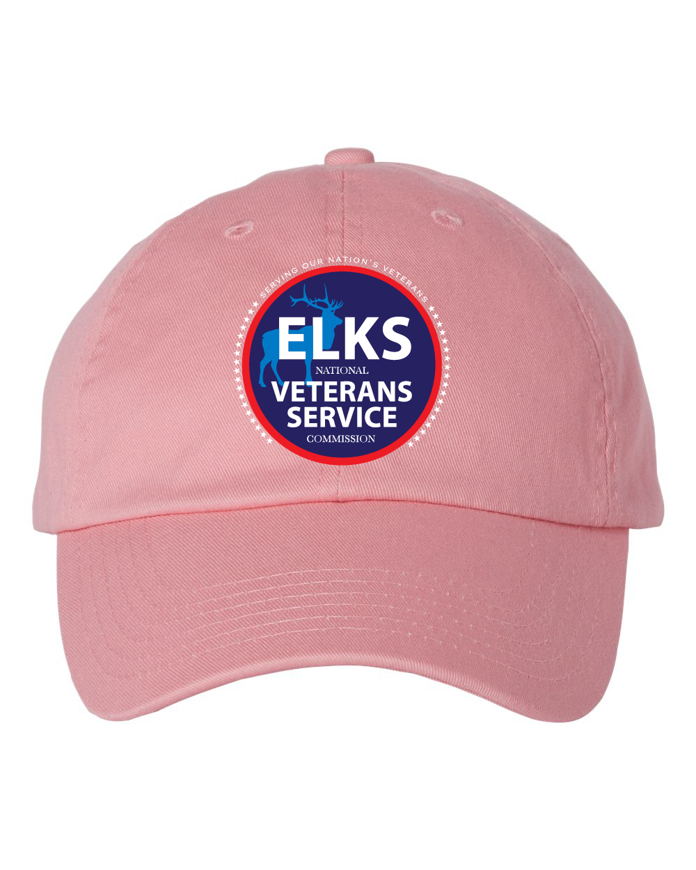 Elks Veteran Bio-Washed Classic Dad Hat