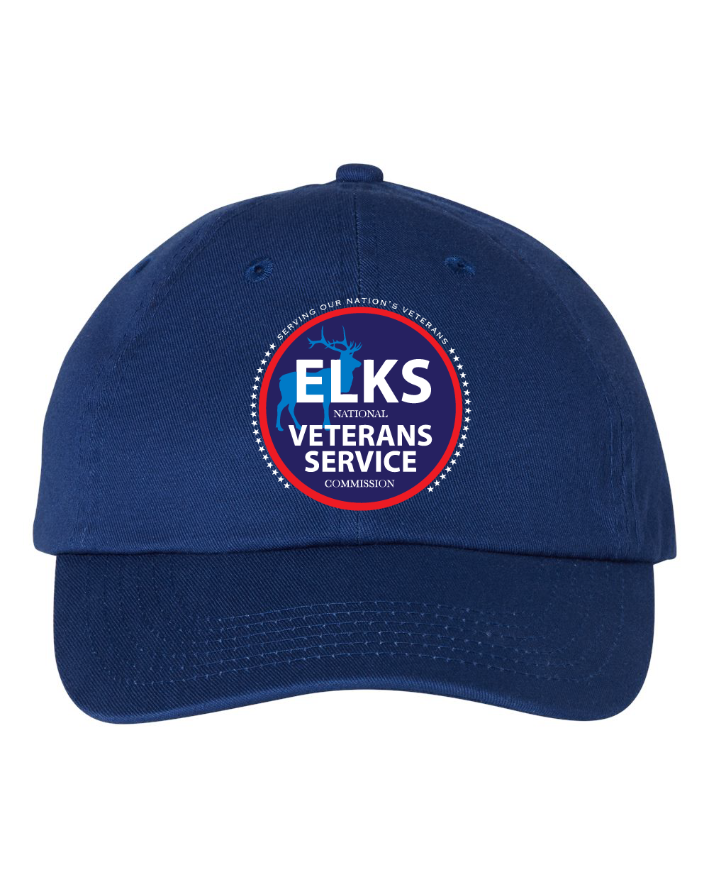 Elks Veteran Bio-Washed Classic Dad Hat