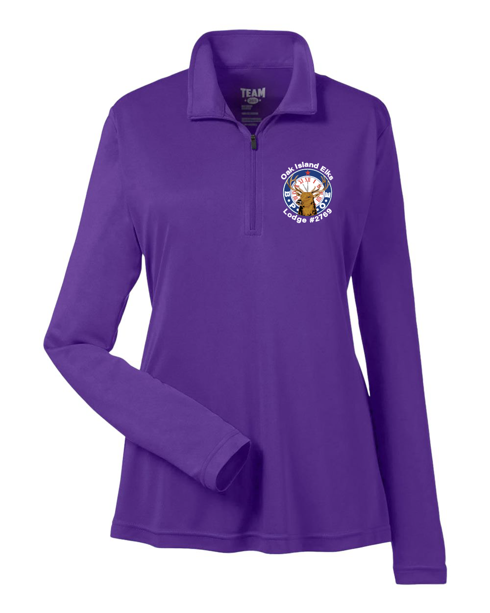 Elks BPOE Women's Zone Performance Quarter-Zip Pullover