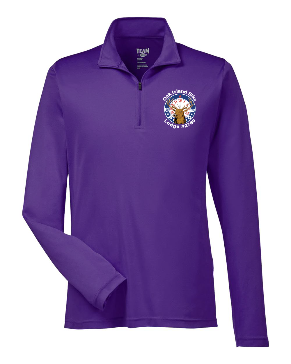 Elks BPOE Men's Zone Performance Quarter-Zip Pullover