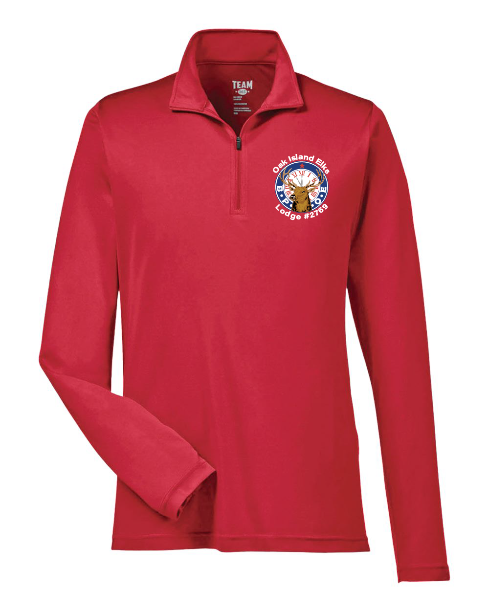 Elks BPOE Men's Zone Performance Quarter-Zip Pullover