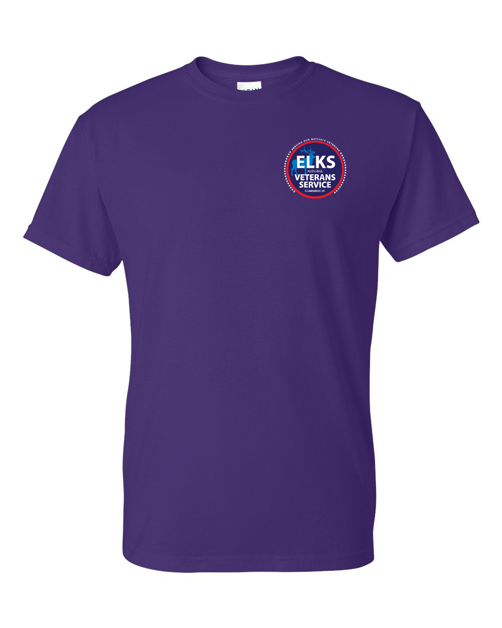 Elks Veterans Logo Unisex DryBlend® T-Shirt