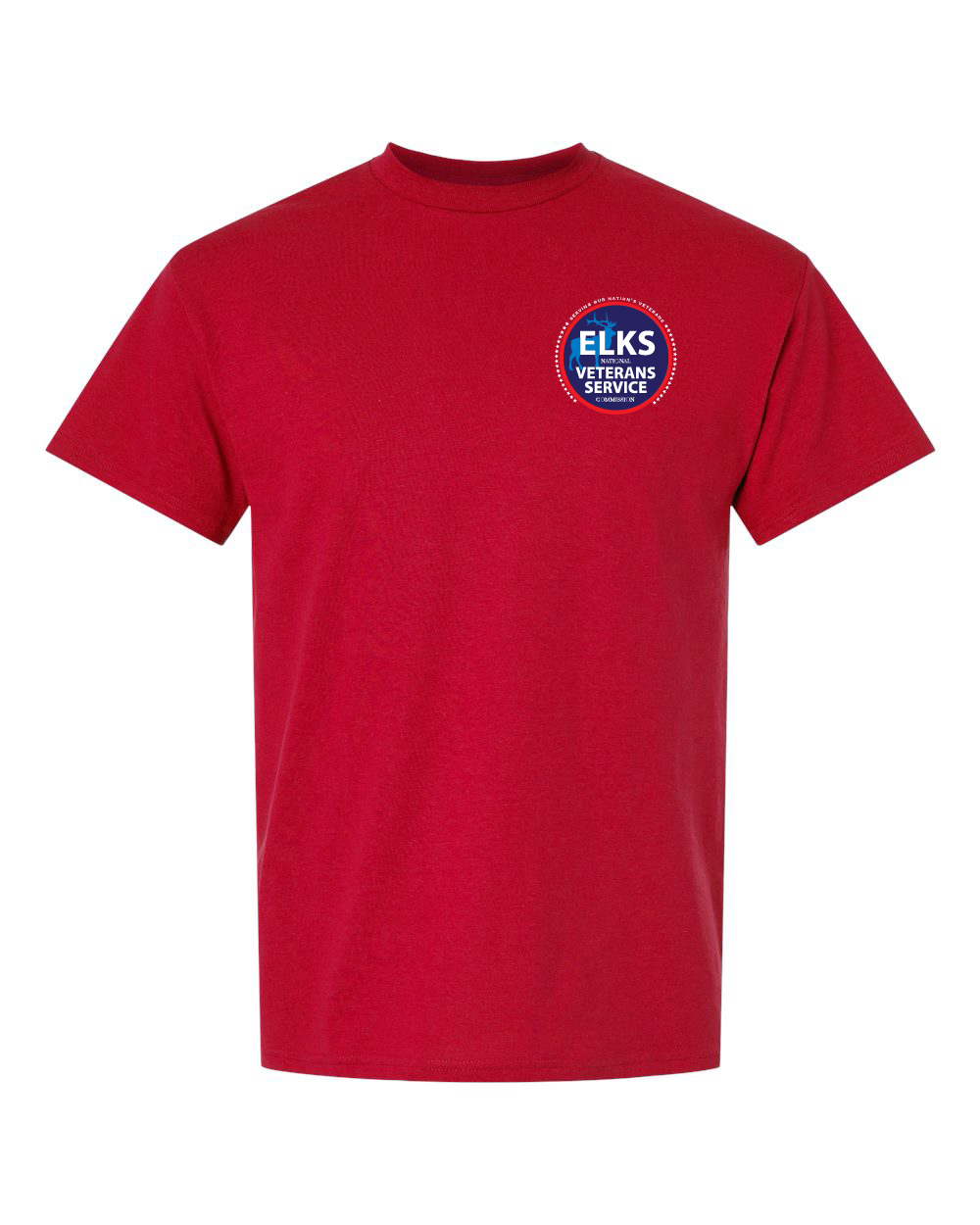 Elks Veterans Logo Unisex DryBlend® T-Shirt