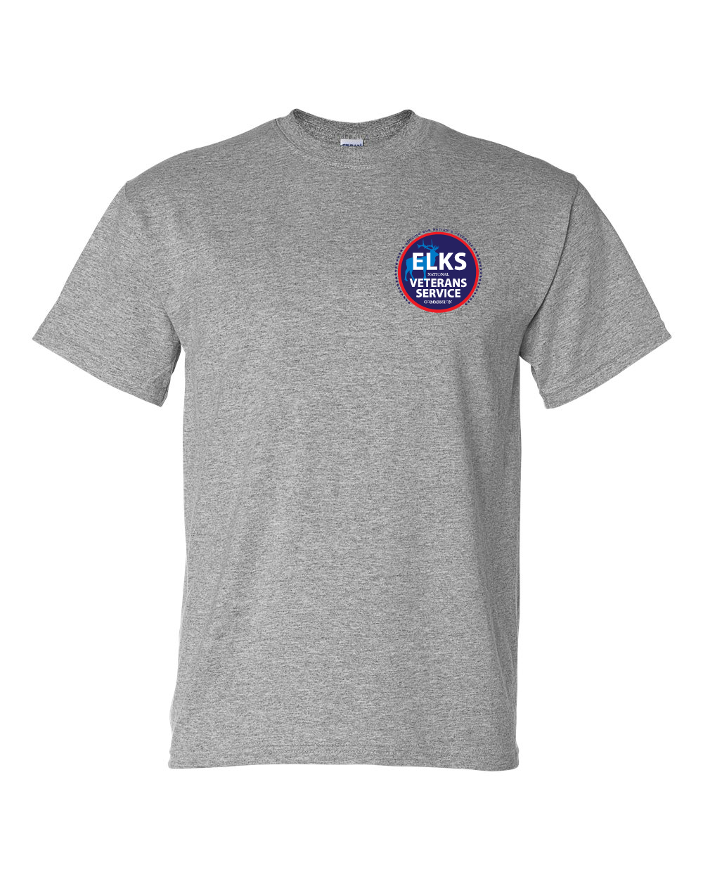 Elks Veterans Logo Unisex DryBlend® T-Shirt