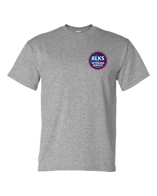 Elks Veterans Logo Unisex DryBlend® T-Shirt