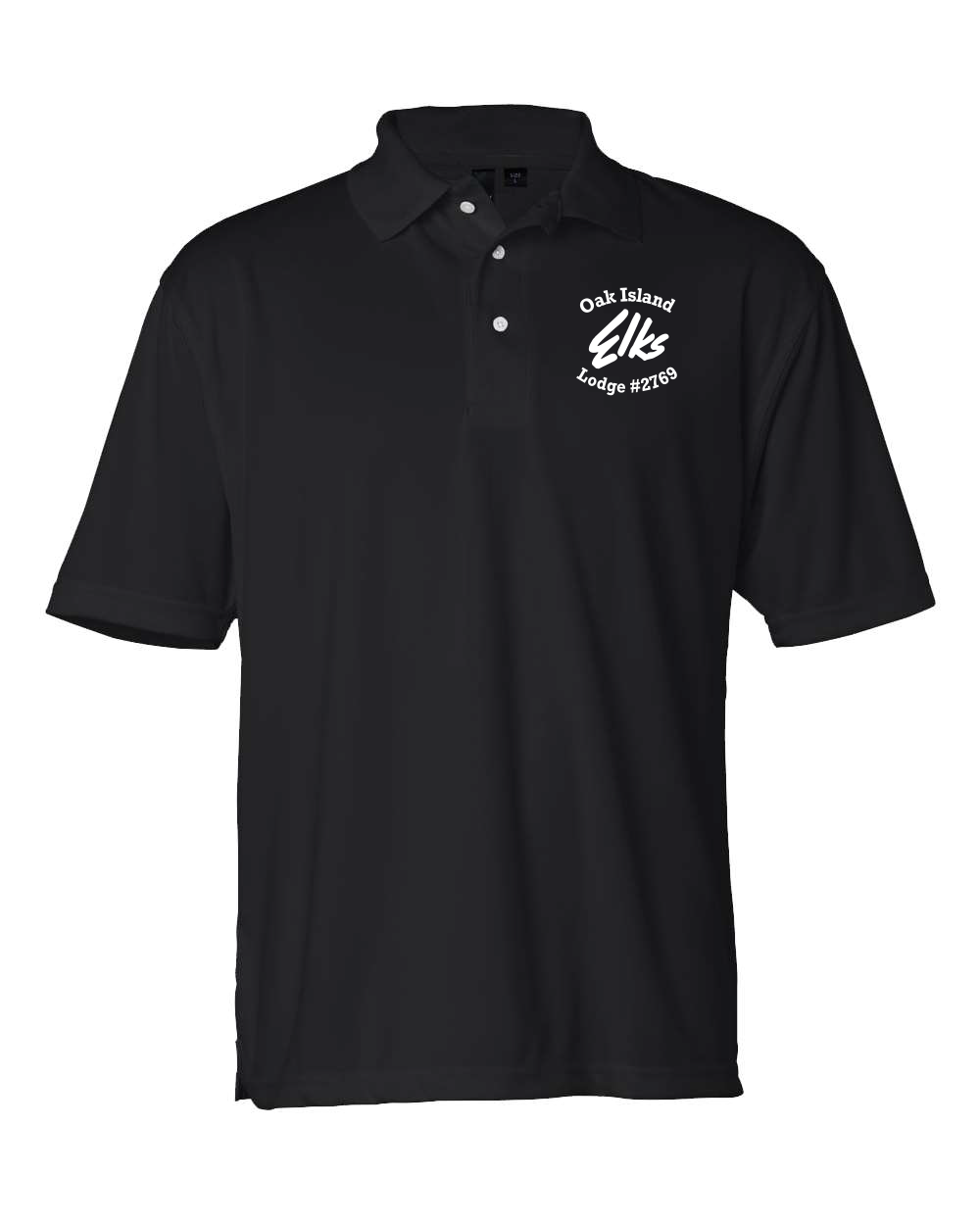 Elks Men's Moisture Free Mesh Polo
