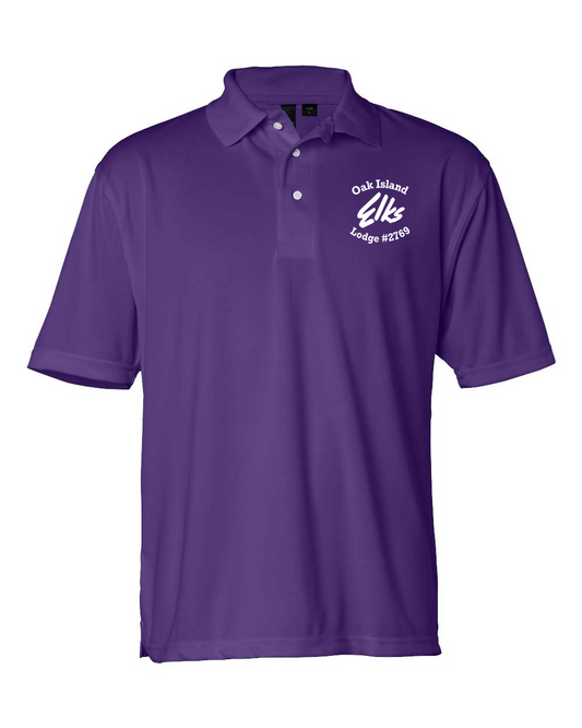 Elks Men's Moisture Free Mesh Polo