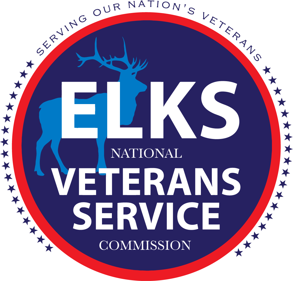 Elks Veteran's Service Men's Moisture Free Mesh Polo