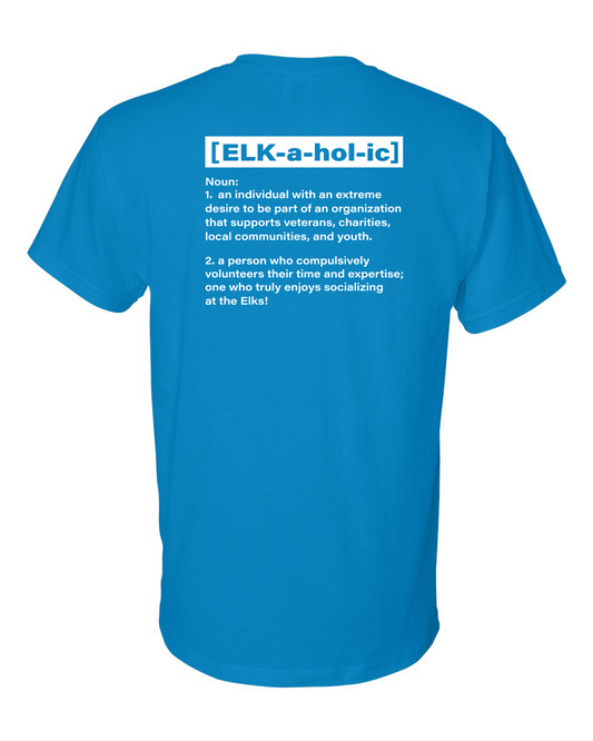 Elk-a-hol-ic Unisex DryBlend® T-Shirt