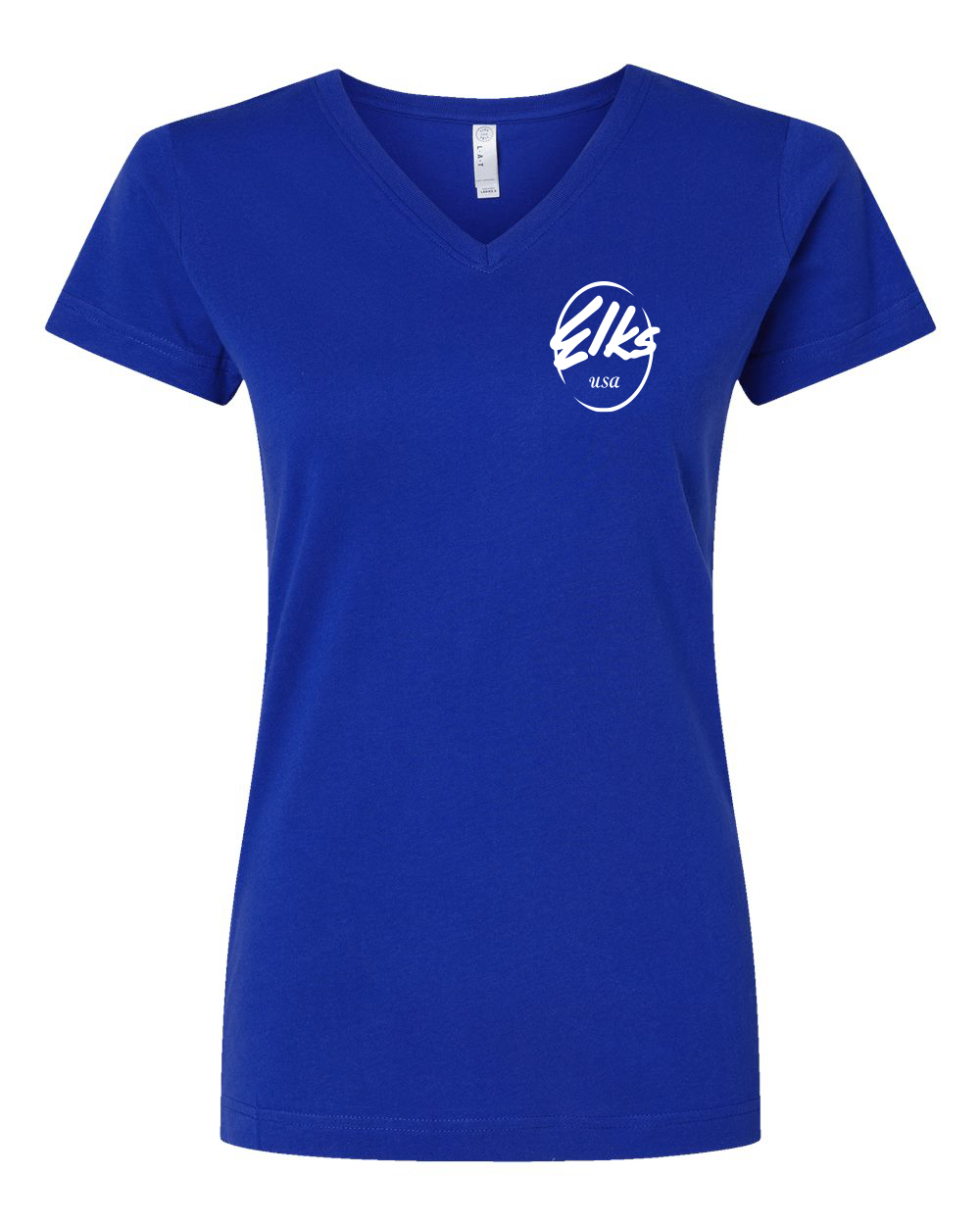 Elks Be The Difference Women's Fine Jersey V-Neck Tee