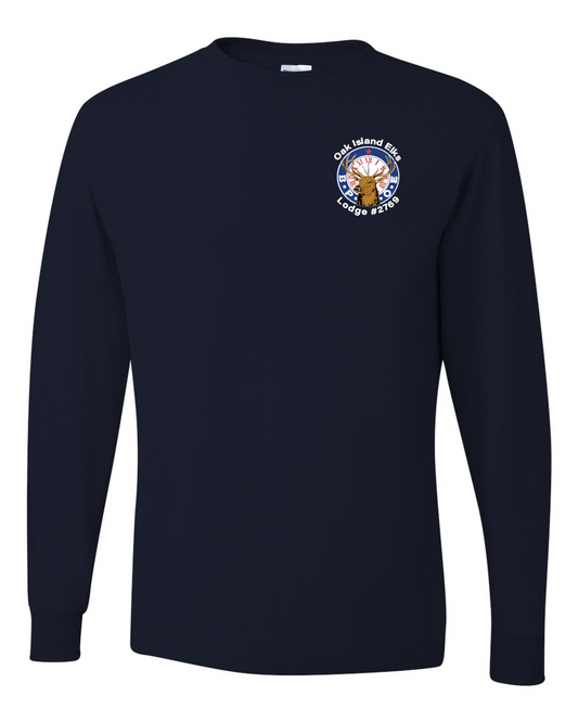 Elks BPOE Unisex Dri-Power® Long Sleeve 50/50 T-Shirt