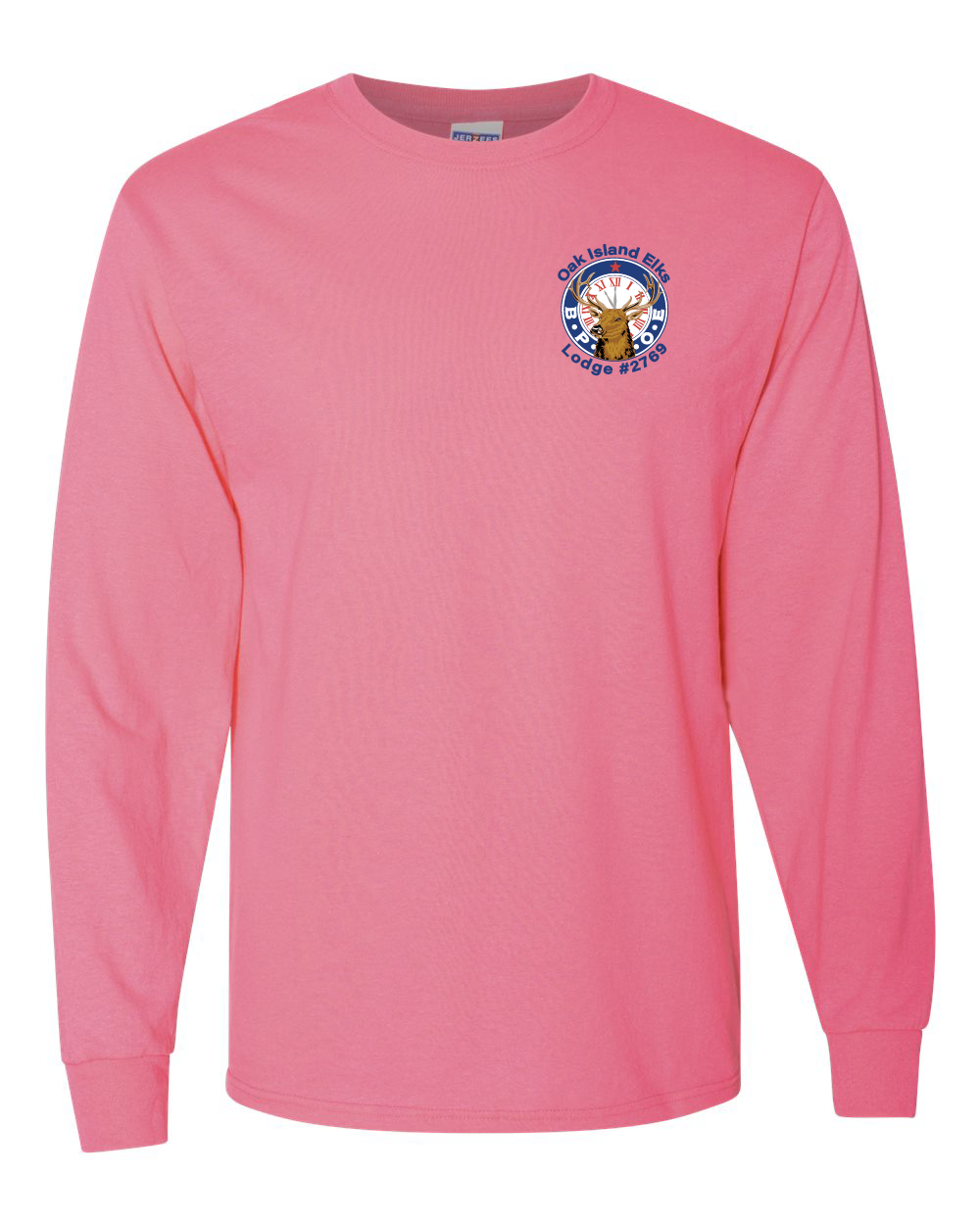 Elks BPOE Unisex Dri-Power® Long Sleeve 50/50 T-Shirt