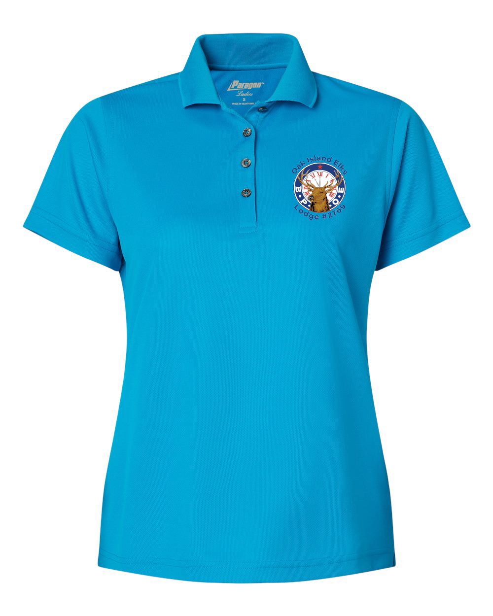 Elks BPOE Women's Saratoga Performance Mini Mesh Polo - 104