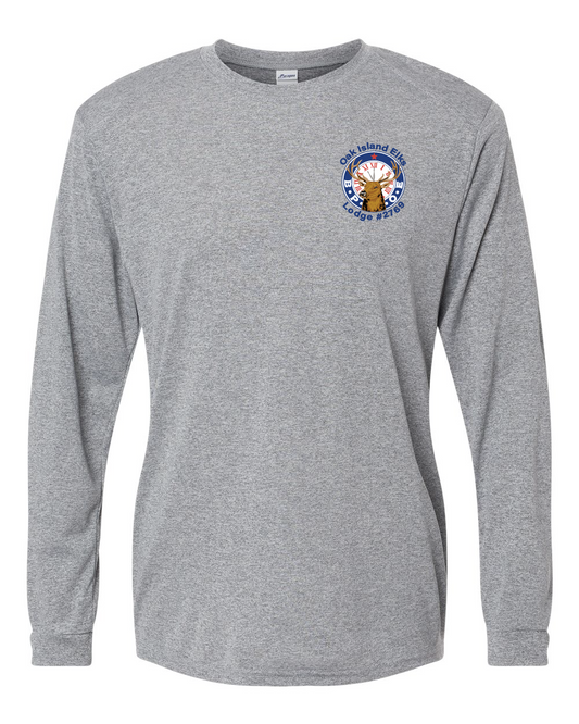 Elks BPOE Unisex Long Islander Performance Long Sleeve T-Shirt