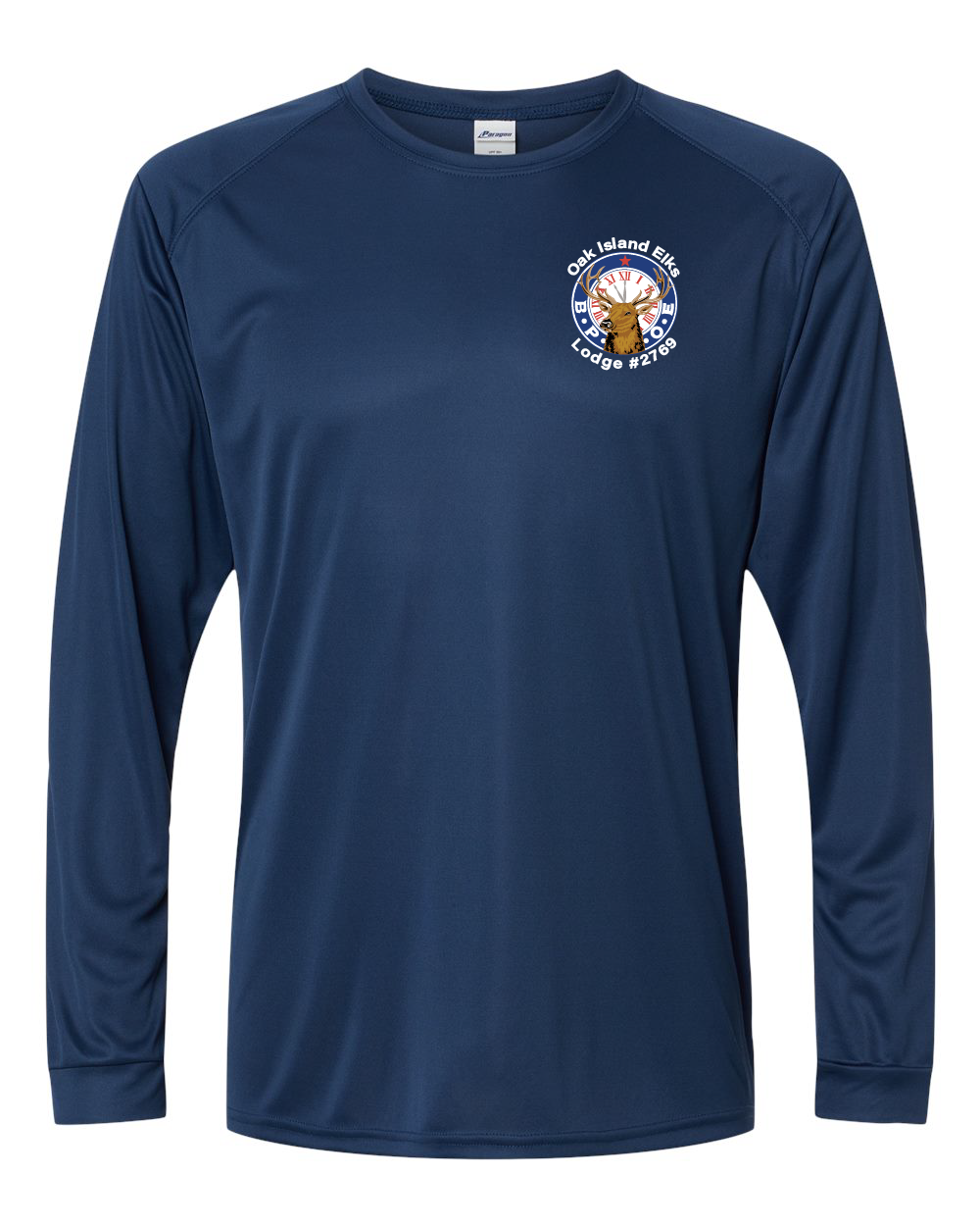 Elks BPOE Unisex Long Islander Performance Long Sleeve T-Shirt
