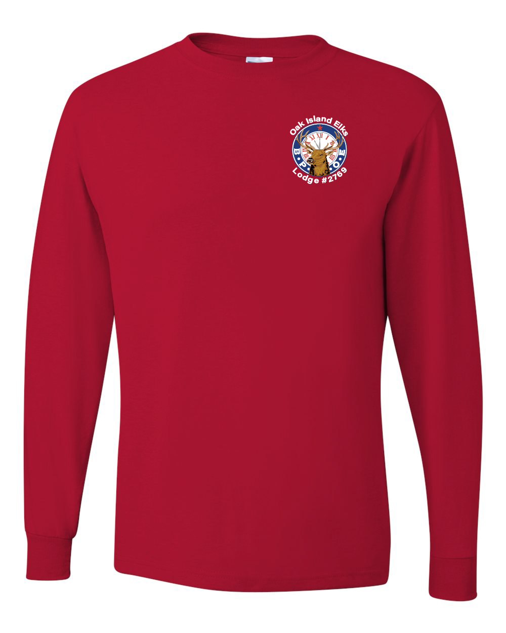 Elks BPOE Unisex Dri-Power® Long Sleeve 50/50 T-Shirt