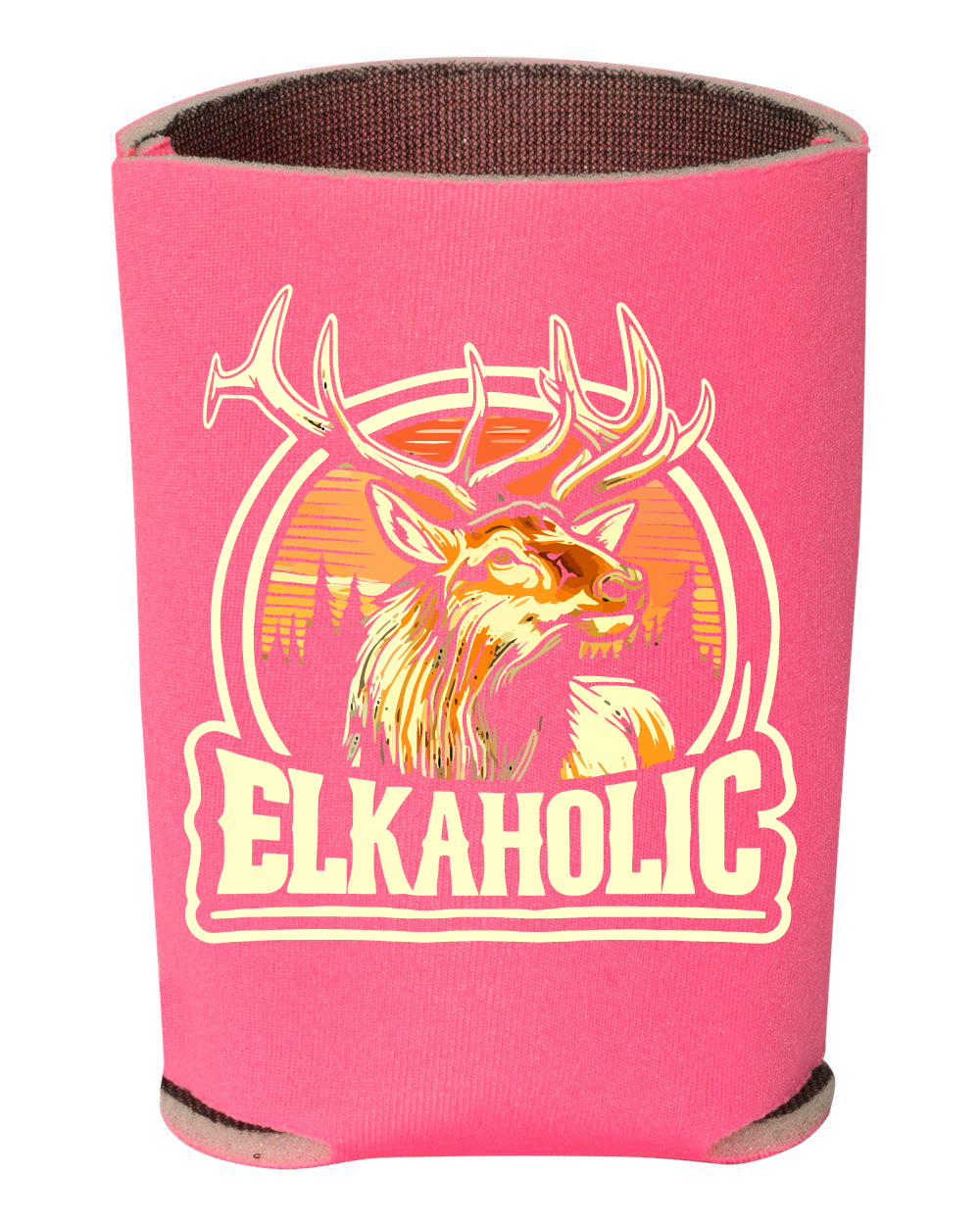 Elkaholic Foam Can Koosie