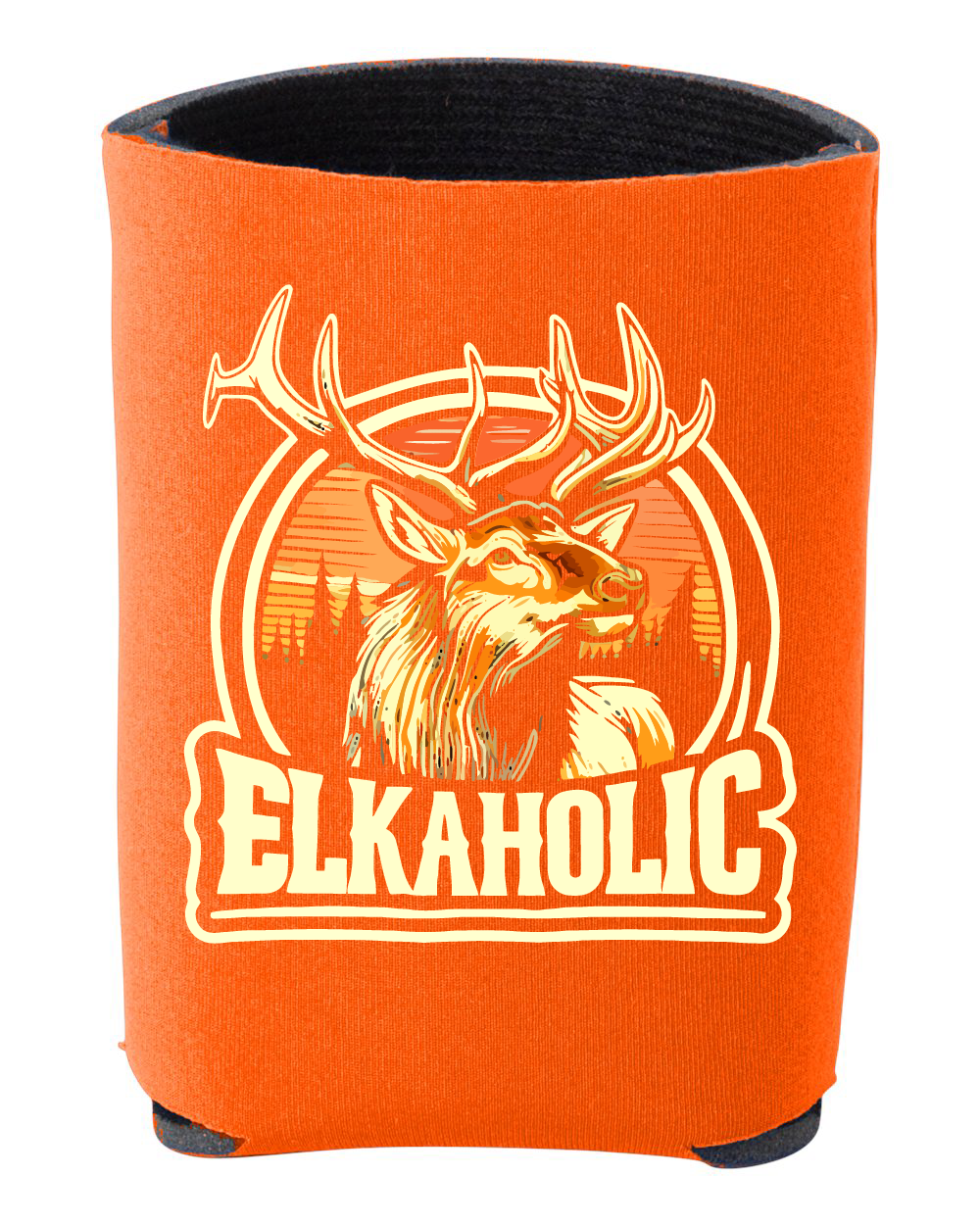 Elkaholic Foam Can Koosie