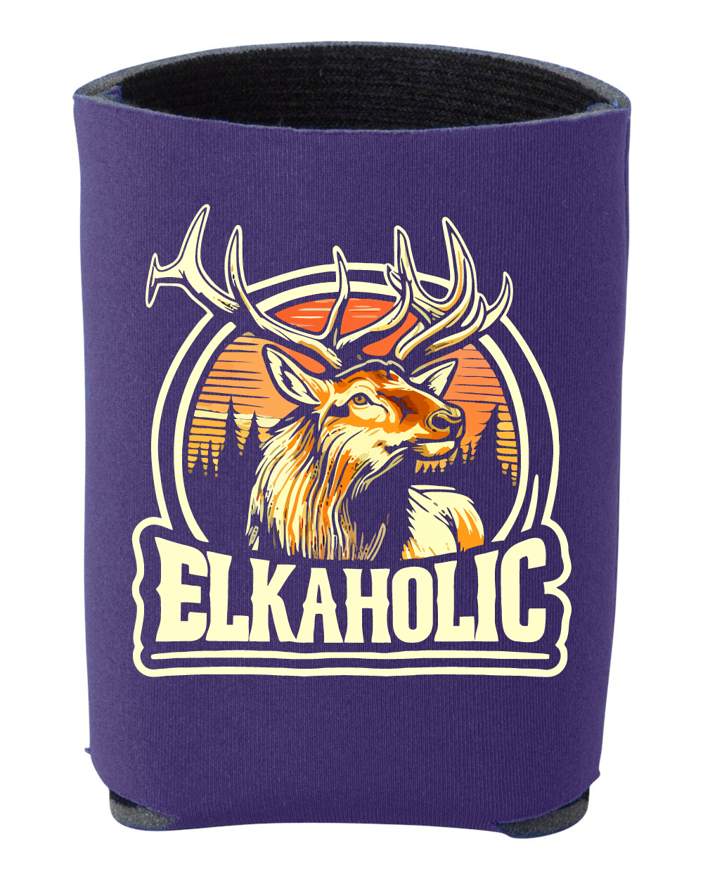 Elkaholic Foam Can Koosie