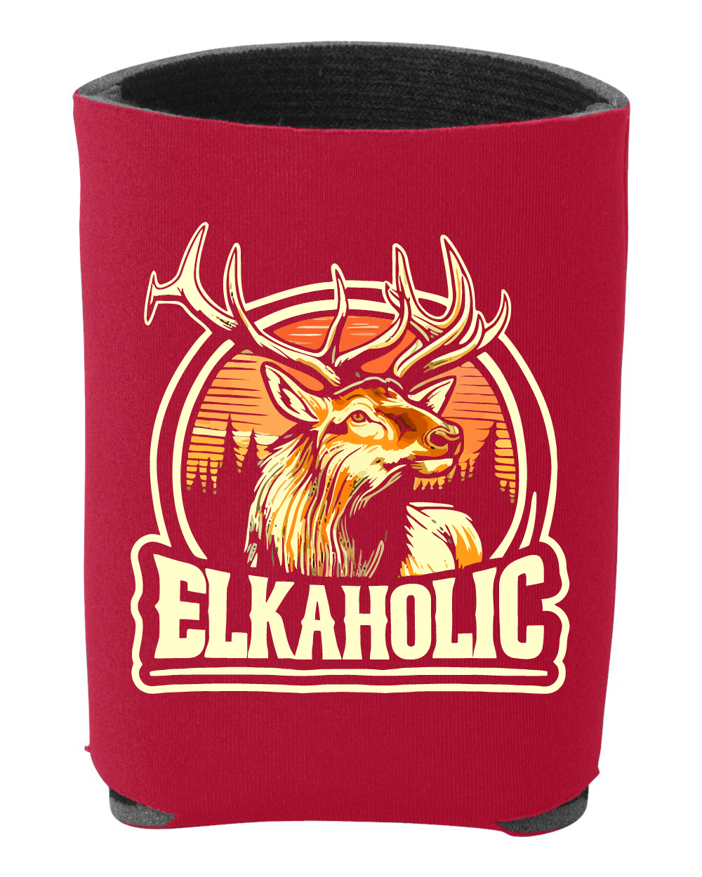 Elkaholic Foam Can Koosie