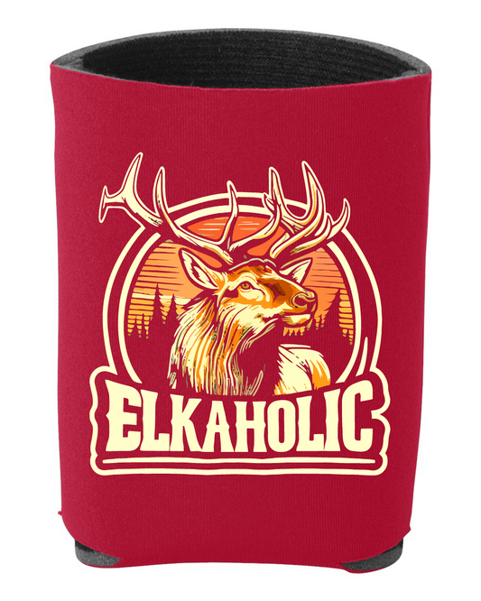 Elkaholic Foam Can Koosie