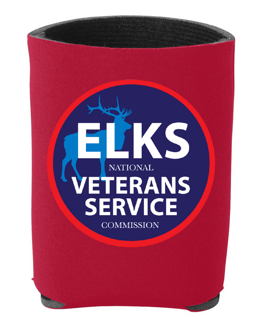 Elks Veterans Foam Can Koosie