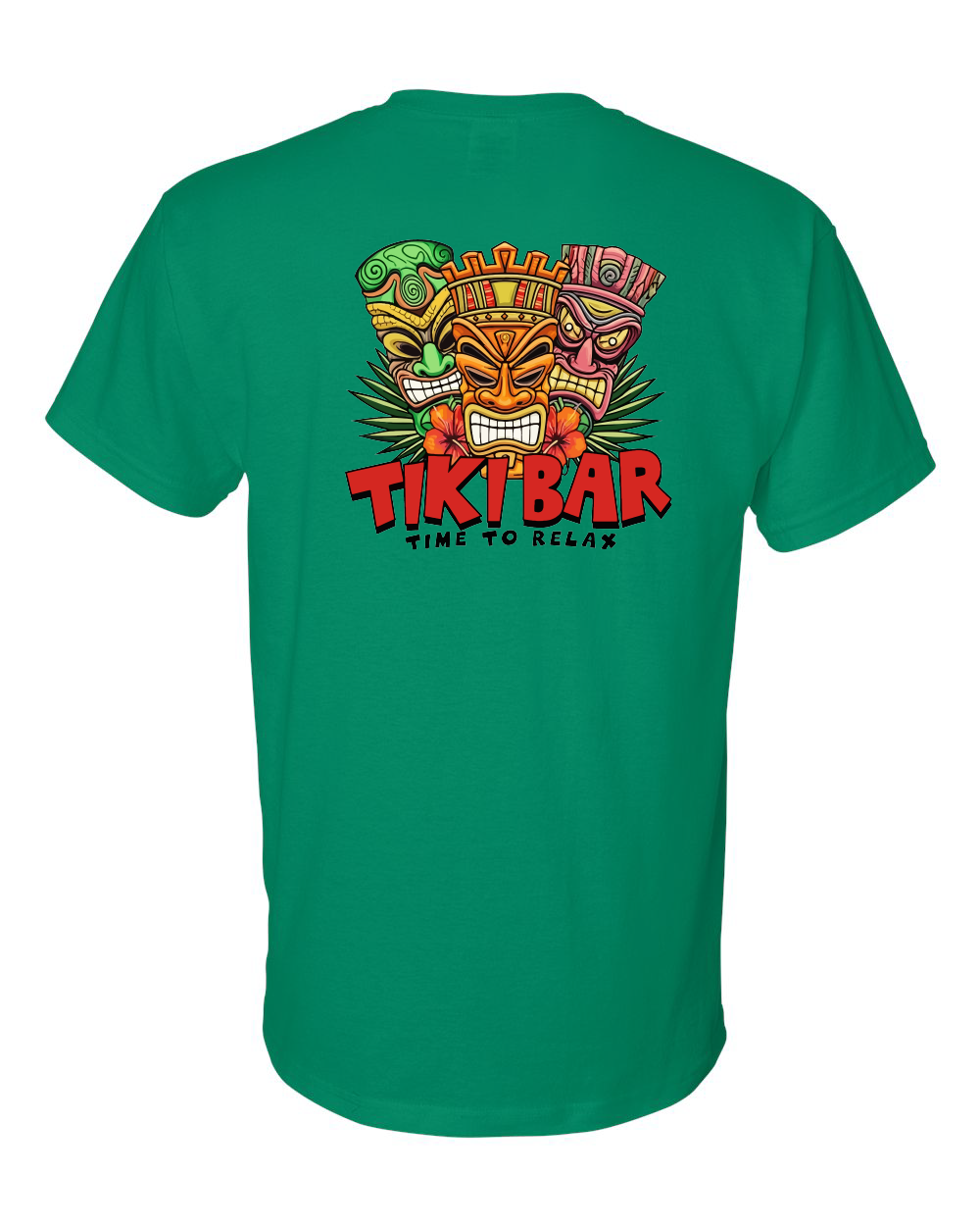 Tiki Time to Relax Unisex DryBlend® T-Shirt