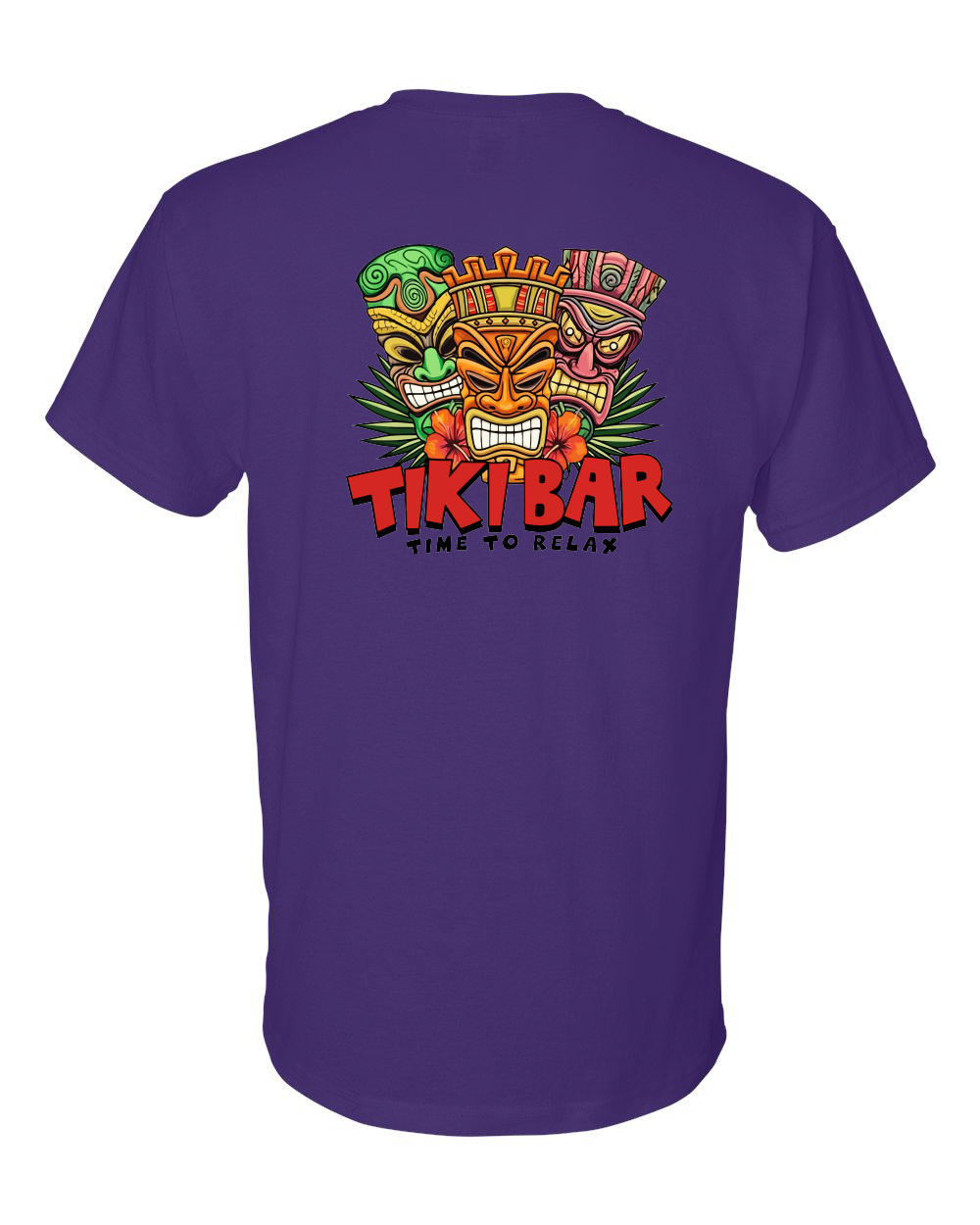 Tiki Time to Relax Unisex DryBlend® T-Shirt